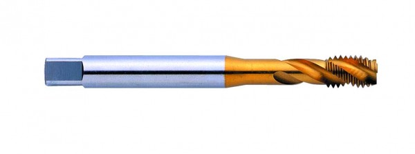 EXACT Maschinengewindebohrer, DIN 376 HSSE 35° RSP M12 TiN 3677