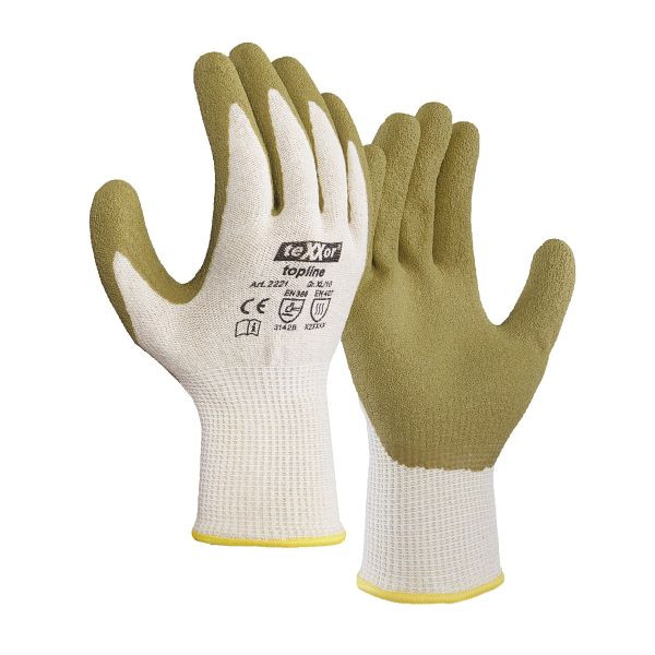 teXXor topline Grobstrick-Handschuhe GREEN PROTECT, Größe: 11, VE: 12 Paar, 2221-11