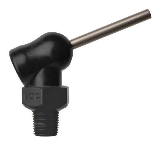 Loc-Line Hochdruckdüse XW 1/8", D=2,2mm, L=31,8mm, a=110° schwarz, L72047S