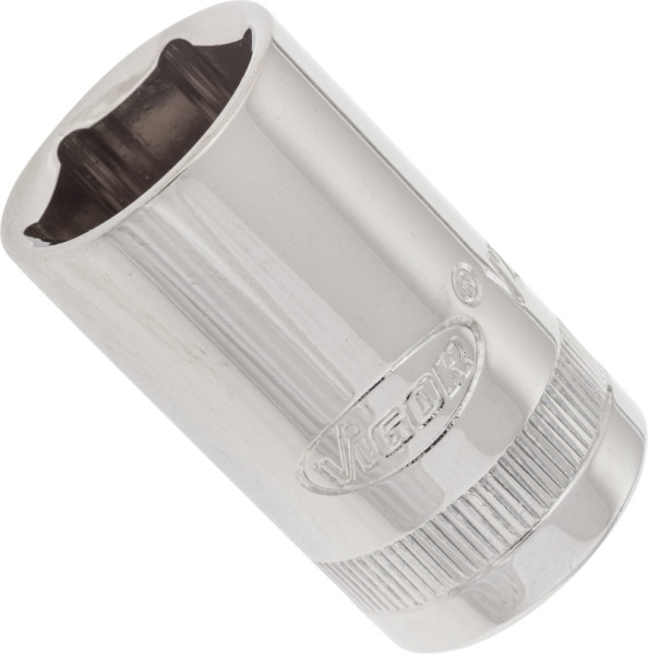 VIGOR Steckschlüsseleinsatz, Vierkant hohl 12,5 mm (1/2 Zoll), Außen-Sechskant Profil, 16 mm, V2562N