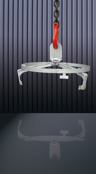 Eichinger Industrie Fasstraverse für Kran, 1 x Fass enzianblau, 22210100000097