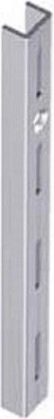 Element System WANDSCHIENE, 1-Reihig, 1 Stück, LOSE, 2500 mm, WEISS ALU, VE: 10 Stück, 10000-00100