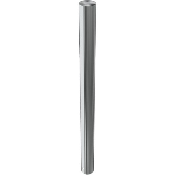 Stein HGS Absperrpfosten -Bollard-, feststehend, zum Einbetonieren, keine Ösen, Durchmesser: Ø 89 mm, 4089