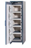 Produktbild von asecos Lithium-Ionen Akku-Ladeschrank, SmartStore-Premium, 5 brandgeschützte Schließfächer, B 600 mm, 277486 asecos Lithium-Ionen Akku-Ladeschrank, SmartStore-Premium, 5 brandgeschützte Schließfächer, B 600 mm, 277486