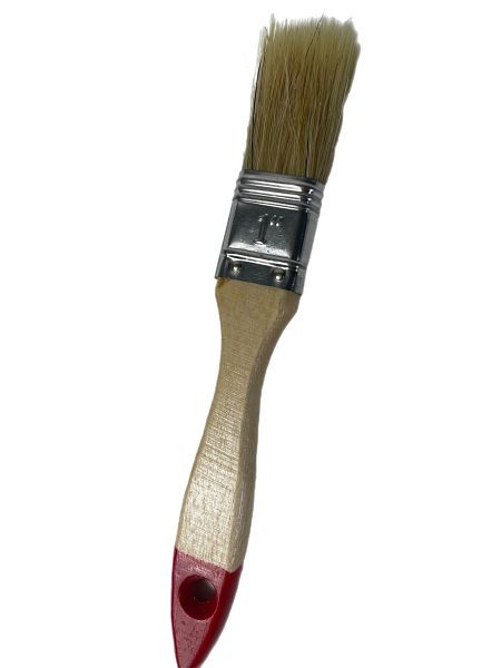 VaGo-Tools Lackierpinsel Lasuren Maler Pinsel Flachpinsel Chinaborste 25 mm, VE: 6 Stück, 190-010-6_vx