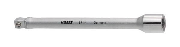 Hazet Verlängerung, schwenkbar, Vierkant hohl 6,3 mm, Vierkant massiv 6,3 mm, Mit Kugelsicherung, Abmessungen / Länge: 101.5 mm, 871-4