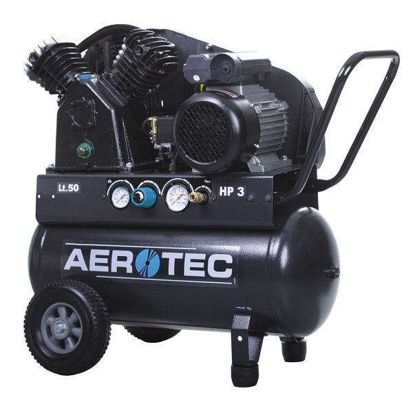 AEROTEC Druckluft Kolbenkompressor ölgeschmiert 400 Volt, 450-50 CT 4 TECH, 2013270