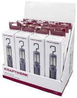 Produktbild von Kraftwerk Display COB-LED COMPACT MINI 180 Handlampe, 12-teilig, wiederaufladbar, 32069D12 Kraftwerk Display COB-LED COMPACT MINI 180 Handlampe, 12-teilig, wiederaufladbar, 32069D12