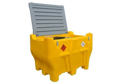 Emiliana Serbator Mobile Tankanlage für Diesel, 440 Liter, Pickup-Version, mit 12 V Pumpe, mit Deckel, 306103