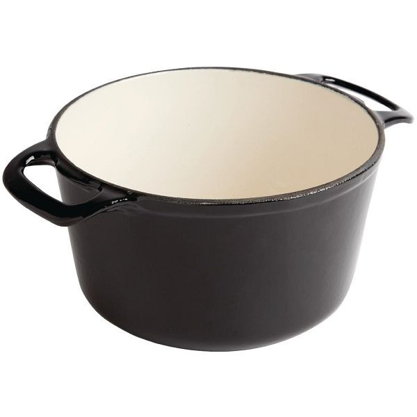Vogue Kochen wie die Profis Set von 2x Kochgeschirr aus Gusseisen, SA619