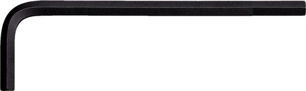 KS Tools Innensechskant-Winkelstiftschlüssel phosphatiert, kurz, 1/4'', 151.2640