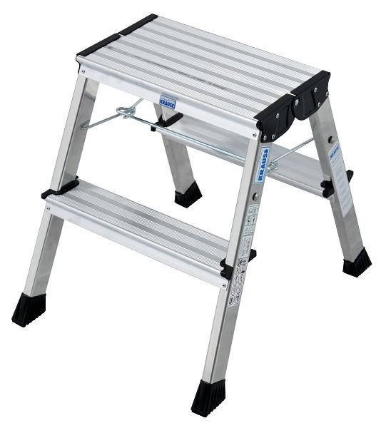 Krause Rolly Klapptritt 2x2 Stufen, Alu, 130037, 4009199130037