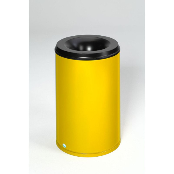 STEIN HGS Papierkorb feuersicher, Verkehrsgelb (RAL 1023), 110 l, 82080.0006