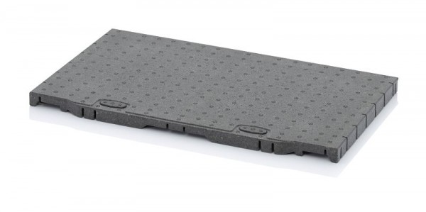 Auer Deckeleinsatz EPP, LxBxH: 59,3 x 37,4 x 2,7 cm, TB SEDH 64