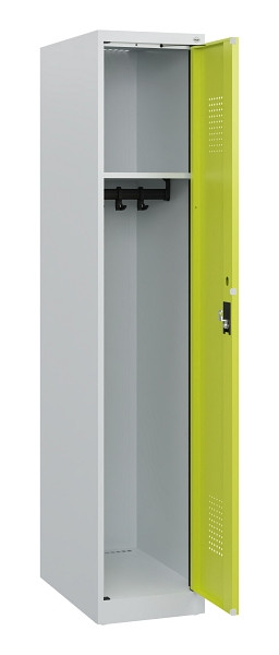 C+P Spind Evolo PLUS, 1 Abteil, 1530x300x500mm, 7035/0024, Zylinderschloss, 0490005-10 S10042