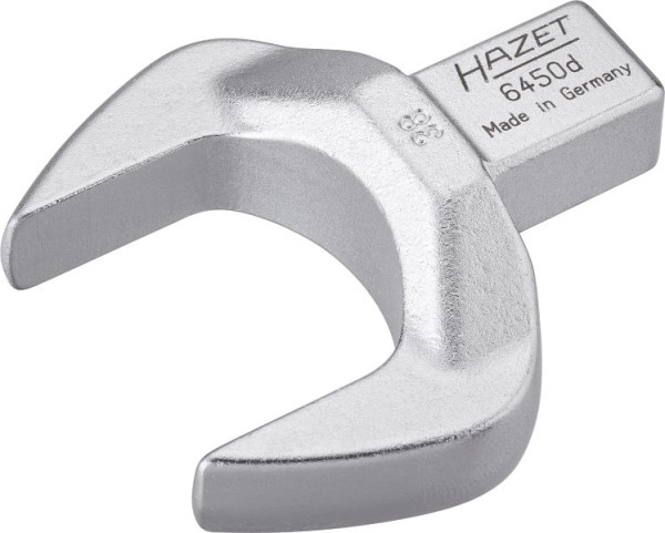 Hazet Einsteck-Maulschlüssel, Einsteck-Vierkant 14 x 18 mm, Außen-Sechskant Profil, 38 mm, 6450D-38