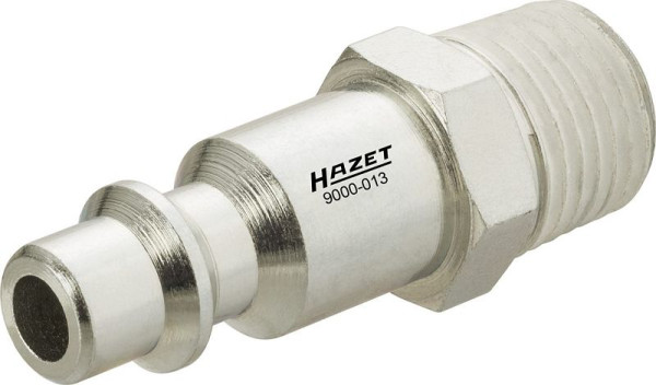 Hazet Luftanschluss-Nippel Satz, Anzahl Werkzeuge: 3, Verwendung: Israel / USA 12,91 mm / 1/4" Gewinde Stahl, 9000-013/3