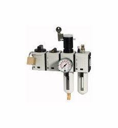 Riegler Wartungsstation SAFETY, bestehend aus Kugelhahn inkl. Schalldämpfer, Anfahrventil und 2-tlg. Wartungseinheit, 100270