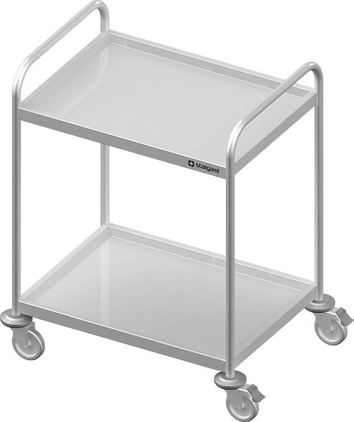 Stalgast Servierwagen mit zwei Böden, 1100x600x950 mm, verschweißt, VWN11603