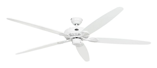 CasaFan Deckenventilator Classic Royal 180 Lack weiß-Lack weiß/Lack lichtgrau, 518003