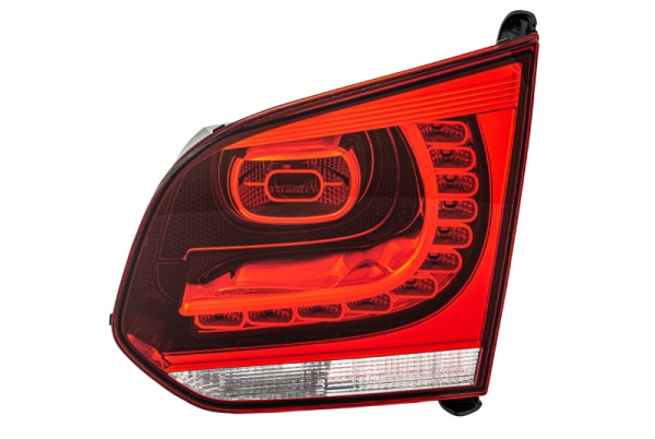 HELLA Heckleuchte, LED, innerer Teil, für u.a. VW Golf VI (5K1), für Rechtsverkehr, rechts, 2TZ 010 409-141