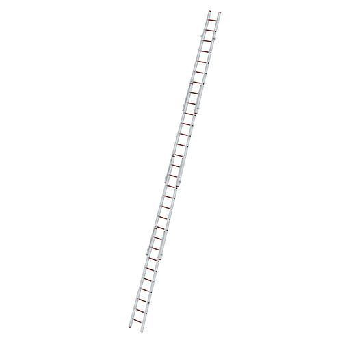 Krause Steckleiter-Unterteil aus Aluminium, 9 Sprossen, Leiterteil A, 305095