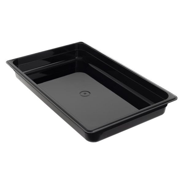 ALLPAX Behälter aus Polycarbonat GN 1/1 Höhe 65 mm schwarz, 10024404