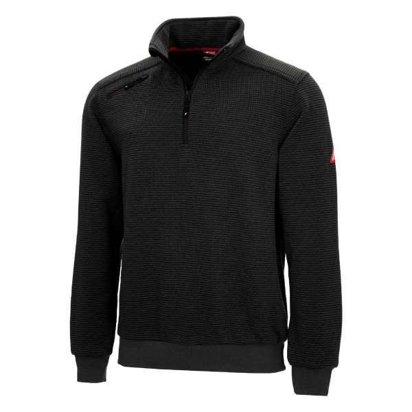 NITRAS MOTION TEX PLUS, Pullover, Größe: XL, Farbe: schwarz, VE: 10 Stück, 7035-XL