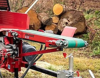 Brugger Einzugs-Förderband 100 cm für den Sägespaltautomaten SA38, EF_100