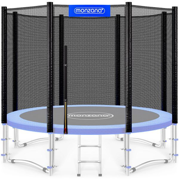 monzana Sicherheitsnetz für Trampolin Ø305cm, 102191, 4250525316926