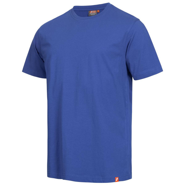 NITRAS MOTION TEX LIGHT, T-Shirt, vorgewaschen, Rundhals, Nackenband, 100% Baumwolle, 160 g/qm, Größe: XS, Farbe: königsblau, VE: 20 Stück, 7005-2000-XS