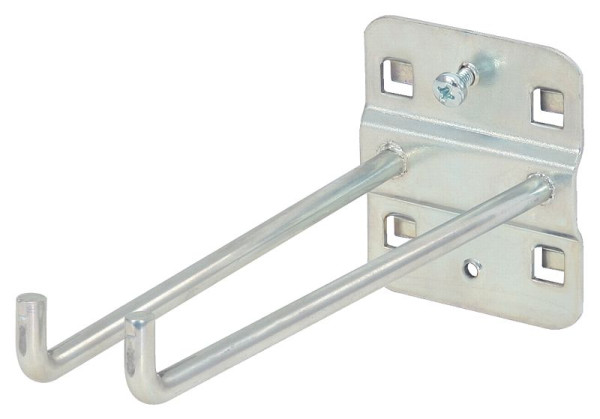 KS Tools Doppelter Werkzeughalter mit senkrechtem Hakenende, Durchmesser 6 mm, 150mm, 860.0819