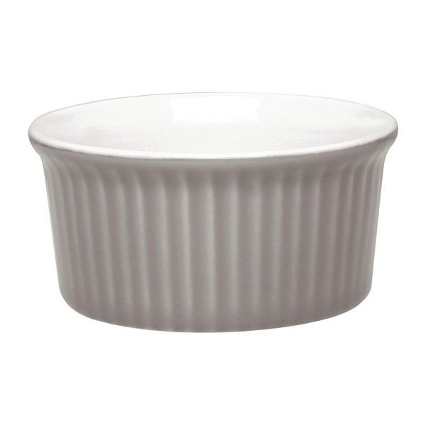 Olympia Pastel Auflaufförmchen grau 14,5cl, VE: 12 Stück, DC806