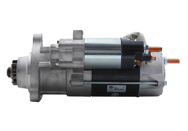 HELLA Starter/Anlasser, 24V, 7kW, Zähnez.: 11, Drehrichtung: Drehrichtung im Uhrzeigersinn, 8EA 012 586-651