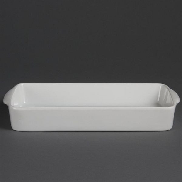Olympia rechteckige Auflaufformen 30,5cm (6 Stück), W419