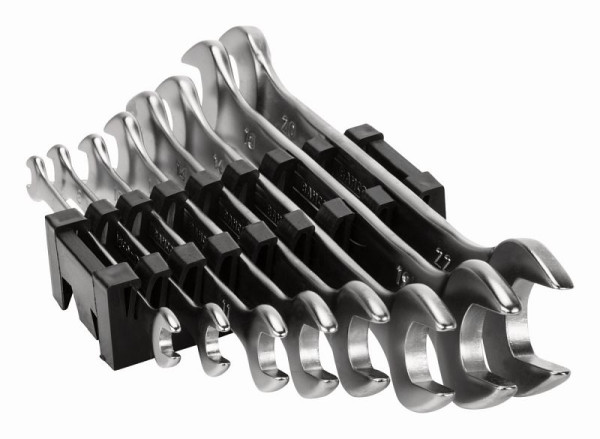 Bahco Doppelmaulschlüssel-Satz, 8-teilig, Clip, 6M/8C, 7314150212927