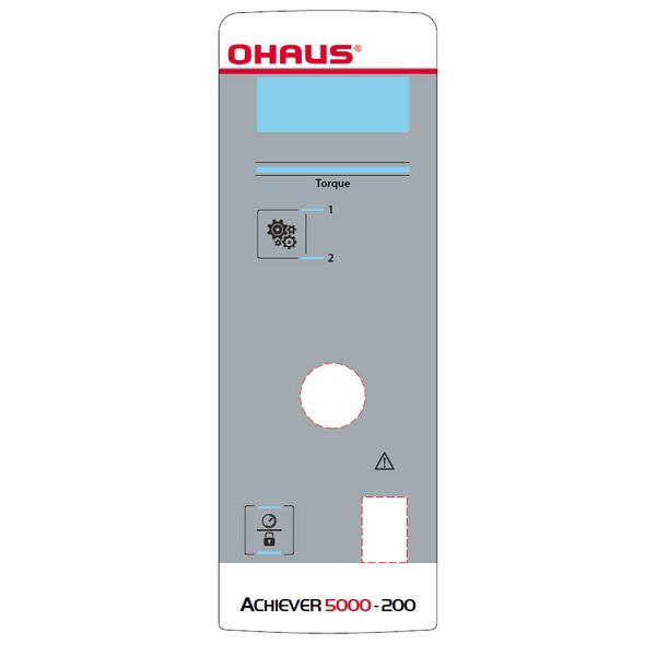 OHAUS Funktionsetikett 200 e-A51, für Überkopfrührer, 30586828