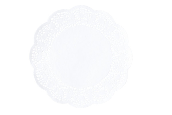 Schneider Tortenspitzen, weiß, rund, Ø 420 mm, VE: 100 Stück, 116046