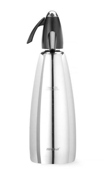 Bar up Soda Siphon, 1 L, ØxH: 100x320 mm, hochwertig, 588574
