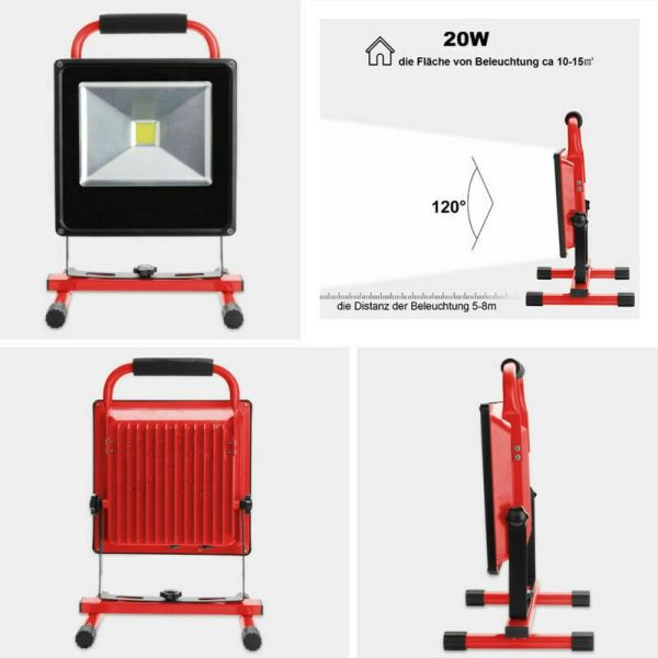 PowerPac LED Strahler mit Akku für MF5, KAM19221, 4260300850316