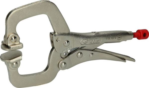 KS Tools Schweiß-Klammer-Gripzange, beweglichen Spannbacken 0-35mm, 115.1073