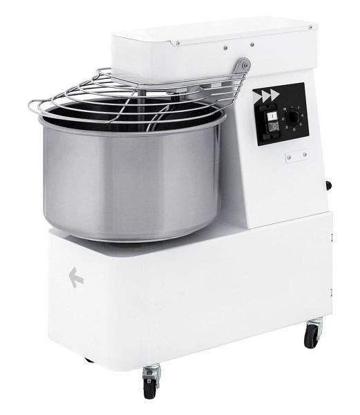 Hendi Spiralmischer mit fester Schale, 22 l - 2 Geschwindigkeiten 400V 1100W, 222867