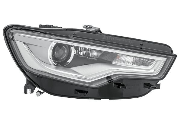 HELLA LED/Bi-Xenon-Hauptscheinwerfer, für u.a. Audi A6 Avant (4G5, 4GD, C7), ECE, für Linksverkehr, rechts, 1LL 011 150-381