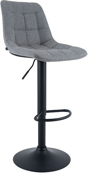 CLP Barhocker Mapun Stoff, grau, VE: 2 Stück, 328515