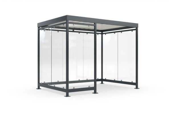 WSM Überdachung Köln K3 c/b fertig montiert, 102000984