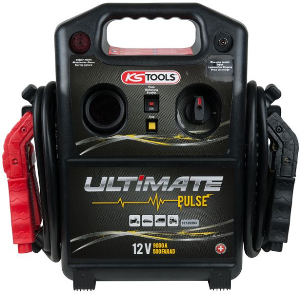 KS Tools 12 V Kondensator-Booster - mobiles Starthilfegerät 1800 A, 550.1840