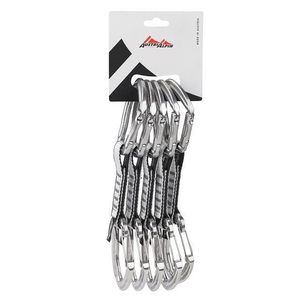 AustriAlpin ROCKIT MIXED Express Set 11 cm, 5er Set, Schnapper-Drahtbügel, poliert, QG11X-AA.5