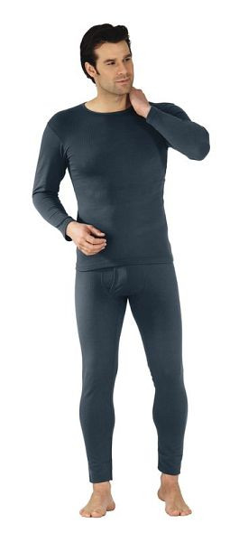 Planam Funktionsunterwäsche Shirt Langarm 275 g/m², grau, Größe M, 2271048