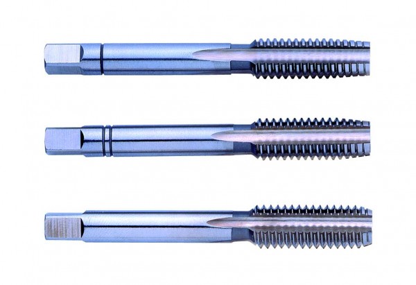 EXACT Handgewindebohrer, DIN 352 HSS UNC1 Nr.1 1373