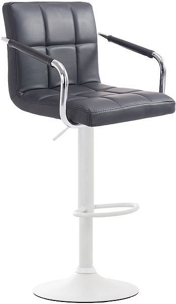 CLP Barhocker Lucy V2 weiß, schwarz, 315664, 4251756431921